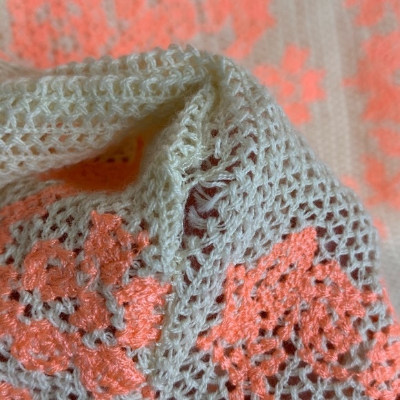 J.O.A Los Angeles Woven Embroidered Neon Skirt - Picture 2 of 10